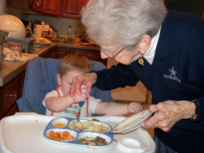 Hunter & Grandma